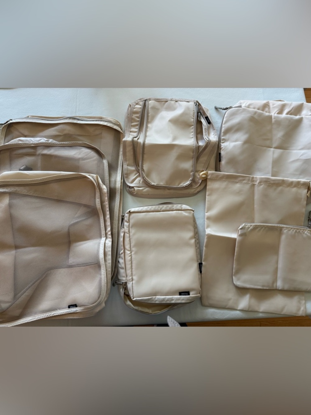 BAGAIL 8 Set Packing Cubes Luggage Packing Organizers for Travel